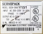 Yaskawa SGDA-08ASY151